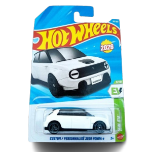 Mô Hình Xe Hot Wheels 2026: Custom 2020 Honda e White – HW EV 9/10 (115/250)