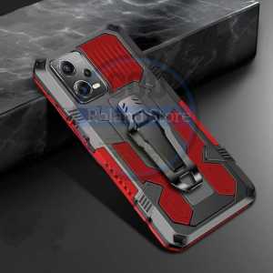 Casing Hp Untuk Xiaomi Poco X5 5G Soft Case Kickstand Armor Belt Clip Terbaru