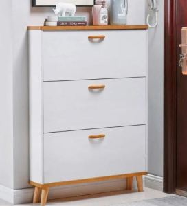 Shoe Rack Modern Style Space Saver Flip Shoe Cabinet for Shoe Organizer Shelf Storage Closet Organizer Cabinet - Keimav