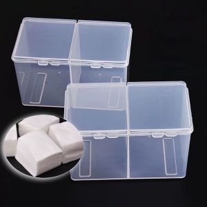 Hộp đựng giấy lau gel màu ngẫu nhiên (Hộp) làm móng học nail