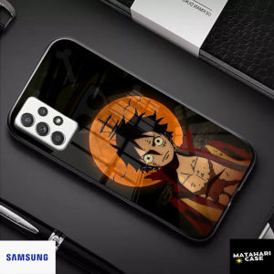 (A09) Softcase Kaca Samsung A54 A34 S23 Ultra S23 S21 FE A14 A04s A04 A02 CORE A52 A12 A10s A73 A03 A13 A53 A33 A03 CORE A03S A72 A32 A22 S20 ULTRA S9+ S9 S21+ M10 M20 M32 M33 J7 J6 A9 A71 - Anime Kartun Komik ju7utsu K4isen G0jou 0ne P1ece Luffy
