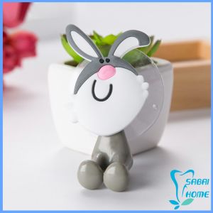 สัตว์ตัวการ์ตูน ที่แขวนแปรงสีฟัน ยึดผนังด้วยตัวดูด ที่ใส่แปรงสีฟันลายการ์ตูน พร้อมถ้วยดูด Toothbrush holder with suction cup