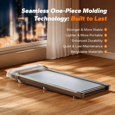 Merach Treadmill Electric Treadmill 2.5Hp 1-12Km/H Large High-Resolution Screen Adjustable Incline Walking Pad with Foldable Handrails Electric Treadmill for Home Use