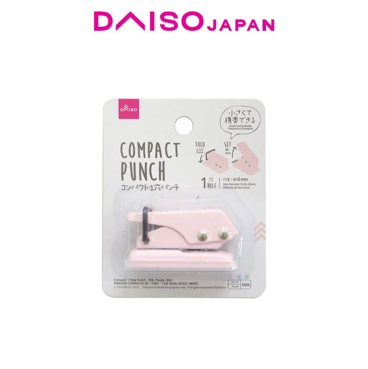 Daiso Compact 1hole Puncher Lazada PH