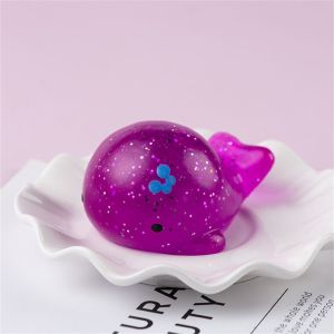 BLACKON Funny Gift Anti Stress Dolphin Whale Crab Big Spongy Cute Animal Stress Relief Pinch Stress Ball Squeeze Toys Mochi Fidget Toys Soft Sensory Toys