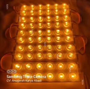 Lampu LED Modul 6Mata SMD DC 12V/24V Waterproof