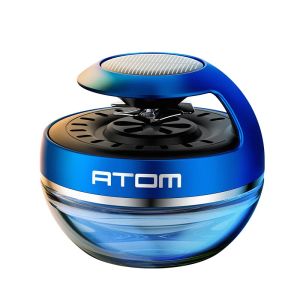 Nước Hoa Ô Tô Nước Hoa Atom Cao Cấp Chạy năng lượng Mặt Trời xoay quạt tỏa hương khắp nội thất xe