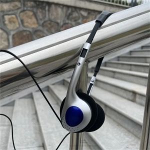 ELAIN Wired Retro Headphone Over Ear Earbud 3.5mm Y2k Headphones Classic Vintage Retro Headset Lisening Music