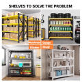 NINI 3/4/5 Layers Tool Shelves | Merchandise Shelves | Product Storage Shelves | Thickening of Shelves Warehouse Shelves 800 Kilos | Buckle Design. 