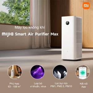 Máy Lọc Không Khí Xiaomi Mijia Smart Air Purifier Max 108m² – 2 tầng quạt 2 bộ lọc