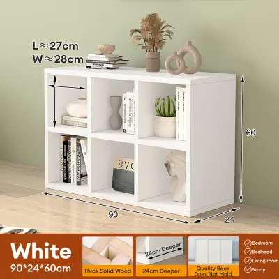 SUNNY BookShelf Organizer Display Cabinet Storage Rack Storage Cabinet Toy organizer Divider Cabinet TV Rack Display Shelf