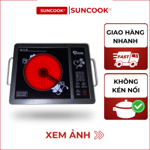 Bếp hồng ngoại Fotele không kén nồi | Công suất 2500W | Bảo hành toàn quốc