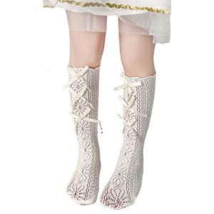 Girls Summer Thin Lace Middle Tube Socks Comfortable Daily Wear Child Socks Long Tube Stackable Socks