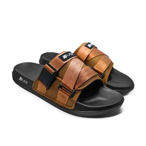 Majazi Sandal Pria Casual - Ibera Brown