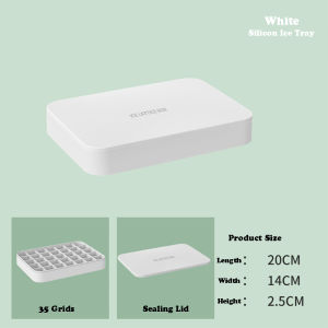 yung888 New Creative Fridge Household Refrigerator Ice Cube Molder Silicone Soft Bottom Press Ice Tray SY-44