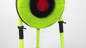 Dart & Axe Throwing Set - 30CM Round Target Board with Darts for Indoor Outdoor Games Family Entertainment