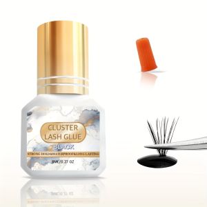 Professional Eyelash Extension Glue Waterproof Quick Dry Fragrance Free Hypoallergenic for Sensitive Eyes 8ml