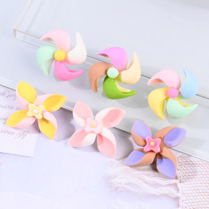 Set 6 Chong Chóng Xoay Mini – Phụ Kiện Handmade DIY Trang Trí Tiểu Cảnh Ốp Lưng Điện Thoại Nón Bảo Hiểm Taplo Xe
