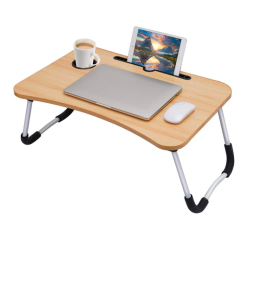 Laptop Bed Table Portable Bed Desk for Laptop Foldable Laptop Lap Desk random KMV Trading