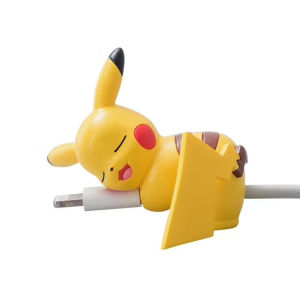 DUENDE Universal Cartoon Earphone Cute Bite Pocket  Pikachu Cable Protector USB Protective Case Data Cable Cover USB Cable Winder