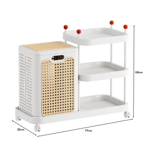 (NEST) REMIK Laundry Basket - Storage / Basket / Laundry / Bathroom / Toy Storage Basket