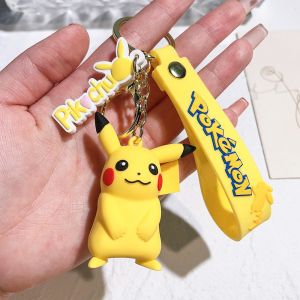 Móc Khóa Hình Nhân Vật Pokemon Pikachu Nghộ Nghĩnh Cute Thích Hợp Móc Treo Chìa Khóa Xe Máy Ô tô Móc Balo Túi Xách