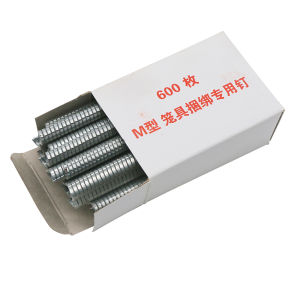 Hog Ring Plier Fastening Clamp Installation Poultry Cage Pliers Tang Alat Pengikat Kandang Hog Ayam Kelinci Puyuh Dengan 600pcs M Klip