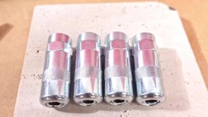 Meonum 4 PCS Grease Couplers Grease Tip Replacement Grease Needle Tip 1/8 Inch Grease Needle Tip Grease Fittings