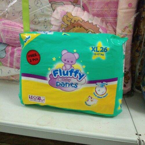 Pampers clearance fluffy pants