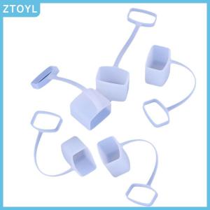 ZTOYL 5 10 PCS Coffee Syrup Pump Tip Cap Covers Pourer Cap Syrup Covers Caps Silicone Fits For Syrup Pump Pour Dispenser