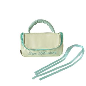 UNDERGR Bowknot Y2K Bow Storage Bag  Storage PU Leather Korean Style Pencil Case Ins Sweet Ins Style Bow Stationery Bag Women