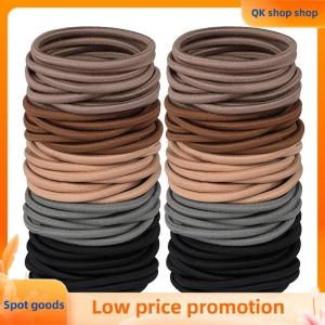 ✨QK shop✨ 100Pcs Women Girls Hair Rubber Bands Hair Tie Ropes Elastic Hairband Ponytail Holders Headbands Scrunchies