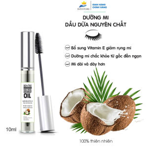 Mascara - Dưỡng mi dầu dừa nguyên chất giúp mi chắc khỏe ngăn ngừa tình trạng rụng mi dưỡng mi dày và dài tự nhiên