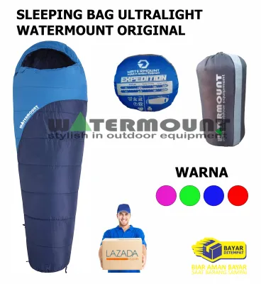 Sleeping bag Waterflow expedition sb mummy UL not rei not eiger not consina not makalu