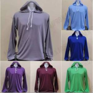 kaos sawah polos lengan panjang dewasa