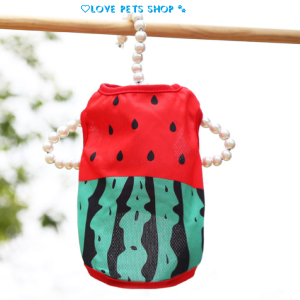 Áo ba lỗ cho Chó Mèo hình các loại trái cây (mẫu mới) - Love Pets Shop