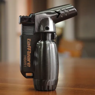 Firetric Korek Api Mancis Gas Butane Torch Jet Windproof Tanpa Isi - HB851