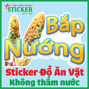 🔥🔥🔥 Miếng Dán BẮP NƯỚNG dùng Trang Trí QuánTủ kính Xe bán hàng...