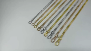 Metal Chain Strap Crossbody Belt Shoulder Bag Straps Replacement Accessories for Women Girls