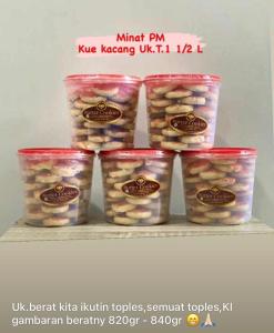 KUE KACANG PEANUTS COOCKIES KUKER PAKET PARCEL LEBARAN OLEH OLEH KUE JADUL