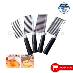 PROMO PISAU KENTANG / IRISAN ACAR / GELOMBANG KENTANG TIMUN / GERIGI HIAS BAHAN STAINLESS STEEL