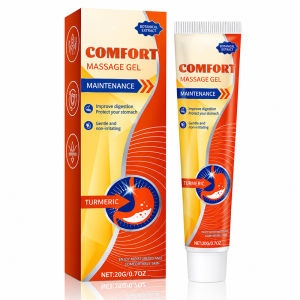 Professional Turmeric Massage Gel (20g) – Gentle Abdominal Care Cream for Daily Body Maintenance