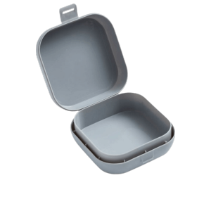 ELFINL Portable Jewelry Box Large Capacity with Compartment Box with Mirror Durable Plastic Small Organizer Travel