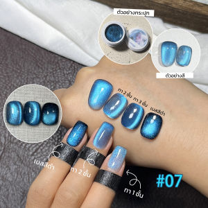 ยาทาเล็บเจลแคทอาย สีเจลแคทอาย (ORD) แบบกระปุก ปริมาณ 8 กรัม มีทั้งหมด 8 สี สินค้าส่งจากไทย