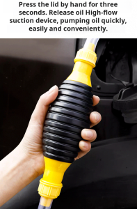 Pumping oil too fast! Convenient Oil Extractor Car manual oil suction device with pump and pipe Oil extractor manual oil pump oil extractor