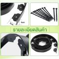 ขอบกั้นดิน ที่แบ่งดิน ที่กั้นดินไหล [จัดส่งตลอด 24 ชั่วโมง] Garden Edging ขอบกั้นดิน10เมตร（พร้อมตะปู) วัสดุ PE ใช้ซ้ำได้ทนทาน ที่กั้นดิน เส้นแบ่งเขตงานจัดสวน ขอบกั้นดินจัดสวน ที่กั้นดินที่กันดินไหล กันหิน กันหญ้า ที่กั้นดิน. 