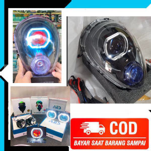 Lampu Depan Biled Scoopy Karbu Paket Lengkap