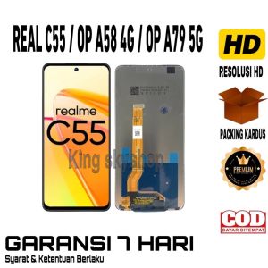 LCD TOUCHSCREEN REALME C55 / OPPO A79 5G / OPPO A58 5G / OPPO A1 2023 FULLSET