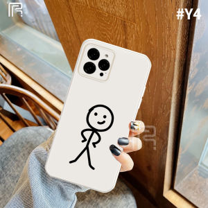 (Lokal Ready) Casing hp Infinix Hot 30i Hot 20S Note 12 G96 Note 12 Pro Hot 12 Play Hot 11 Play Hot 9 Play Hot 10 Play Hot 10S 10T Smart 6 Smart 5Karakter Garis Lucu Imut Soft Tpu Tepi Lurus Couple Case Sarung Couple Softcase