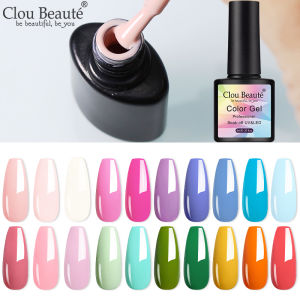 Clou Beaute Gel Nail Polish Vernis Semi Permanent Base Top Coat UV Gel Varnish Lakiery Hybrydowe Nail Glue Art Hema TPO Free